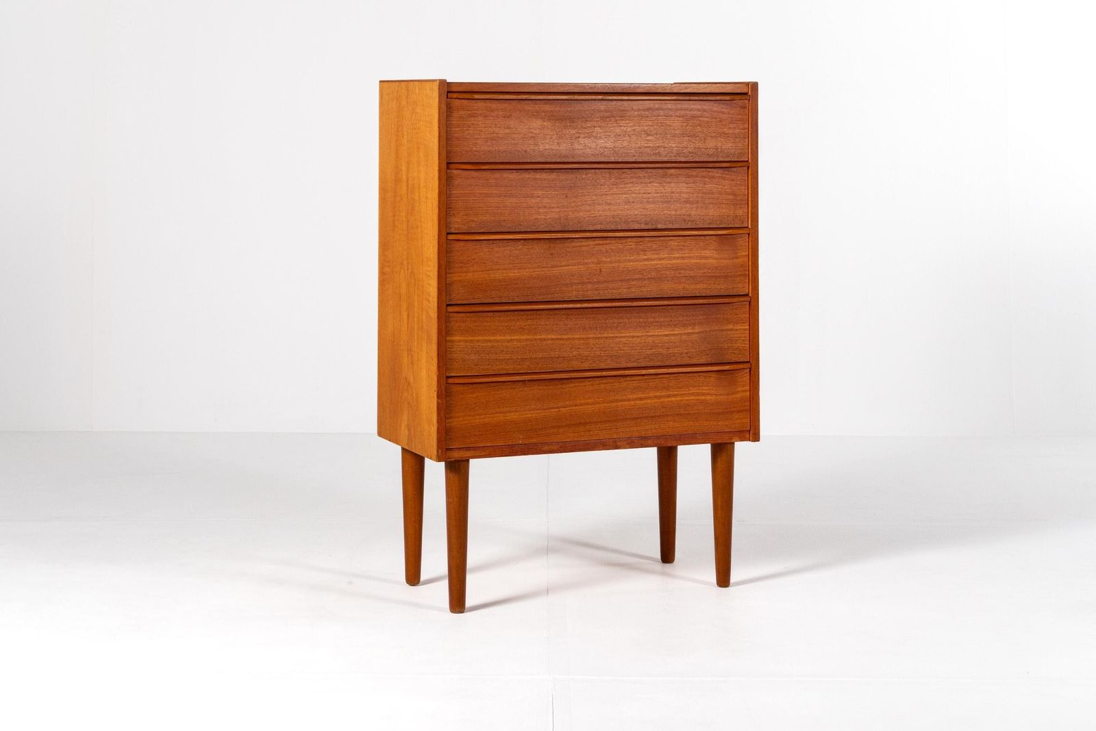 Vintage Mid Century Teak Chest Of Drawers, 1960s, Denmark photo vintage