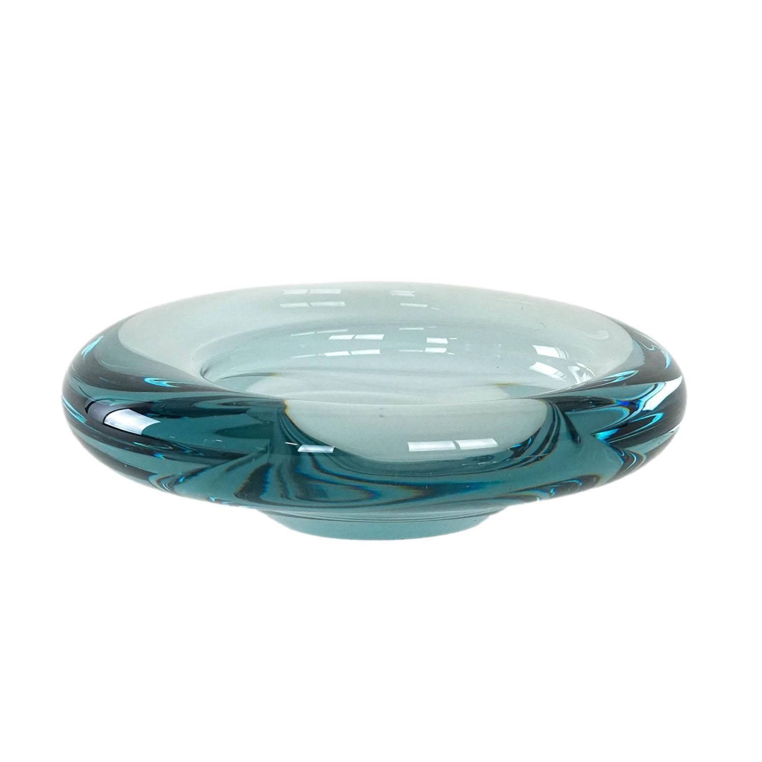 Glass Bowl, Danish Design, 1960s, Manufacturer: Holmegaard, Designer: Per Lütken