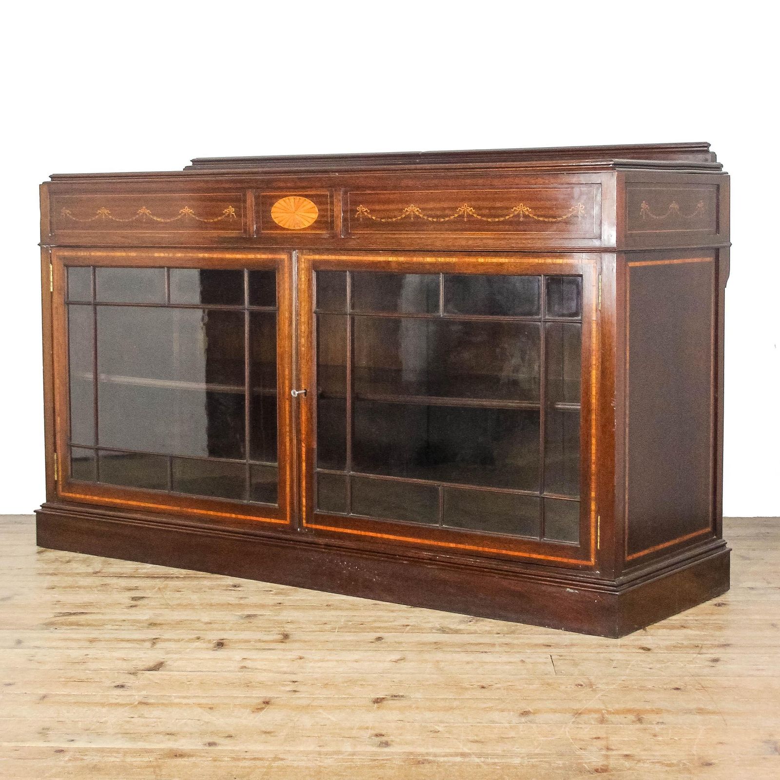 Antique Edwardian Mahogany Glass Cabinet | Antiques | Antique Cabinet | Antique Storage | Display Cabinet (M 6716) photo furniture