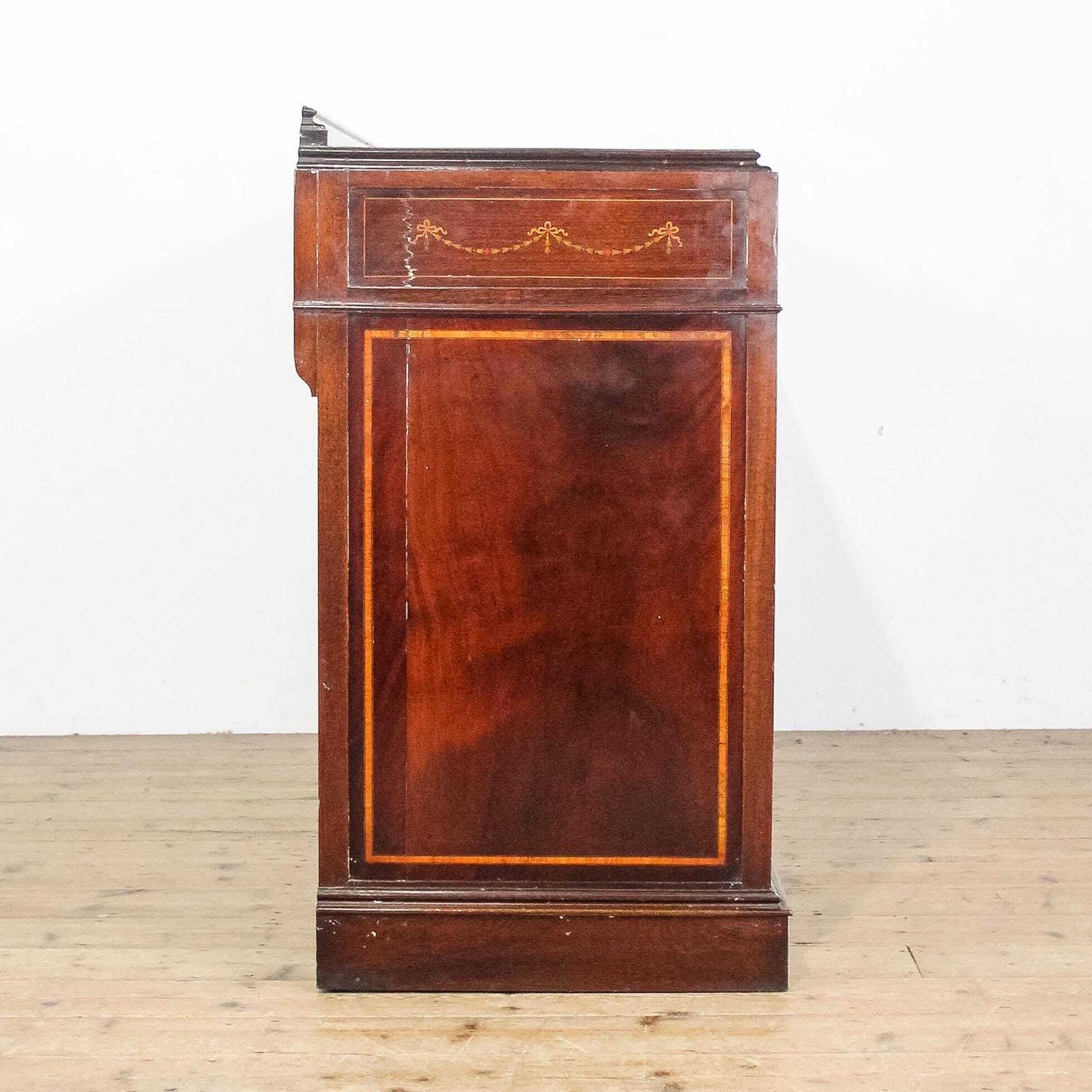 Antique Edwardian Mahogany Glass Cabinet | Antiques | Antique Cabinet | Antique Storage | Display Cabinet (M 6716) photo 1150.0