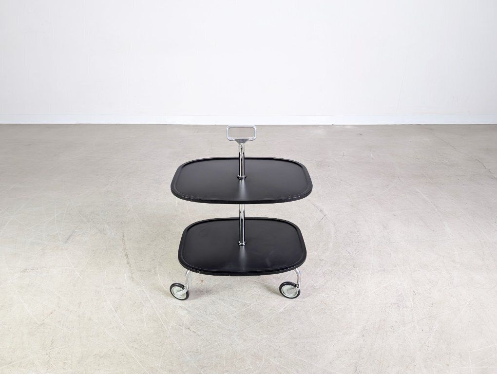 Filippo Serving Trolley, Side Table, Kartell Antonio Citterio Löw Italy photo furniture