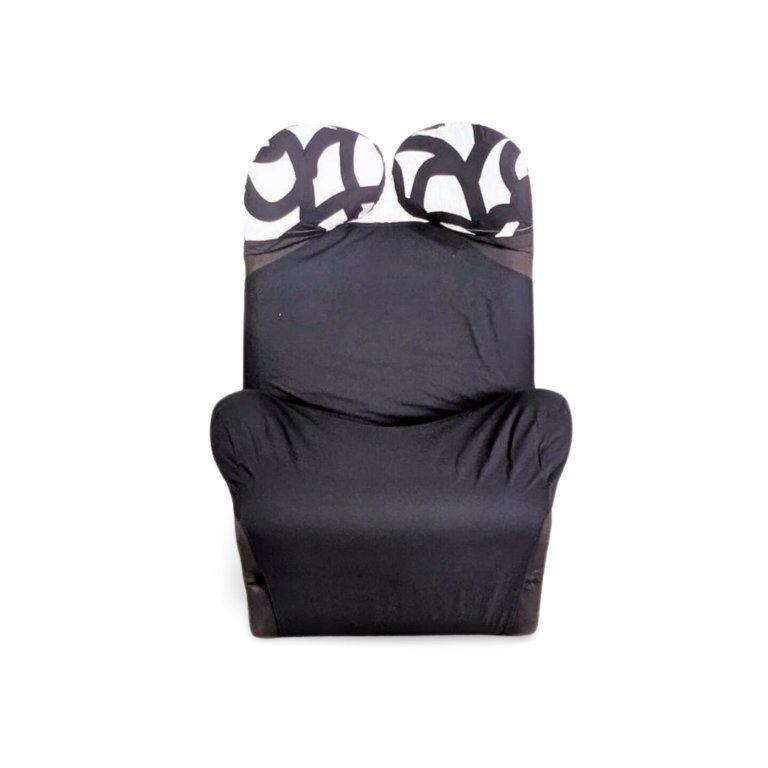 Original Cassina Wink Chair Toshiyuki Kita Black White