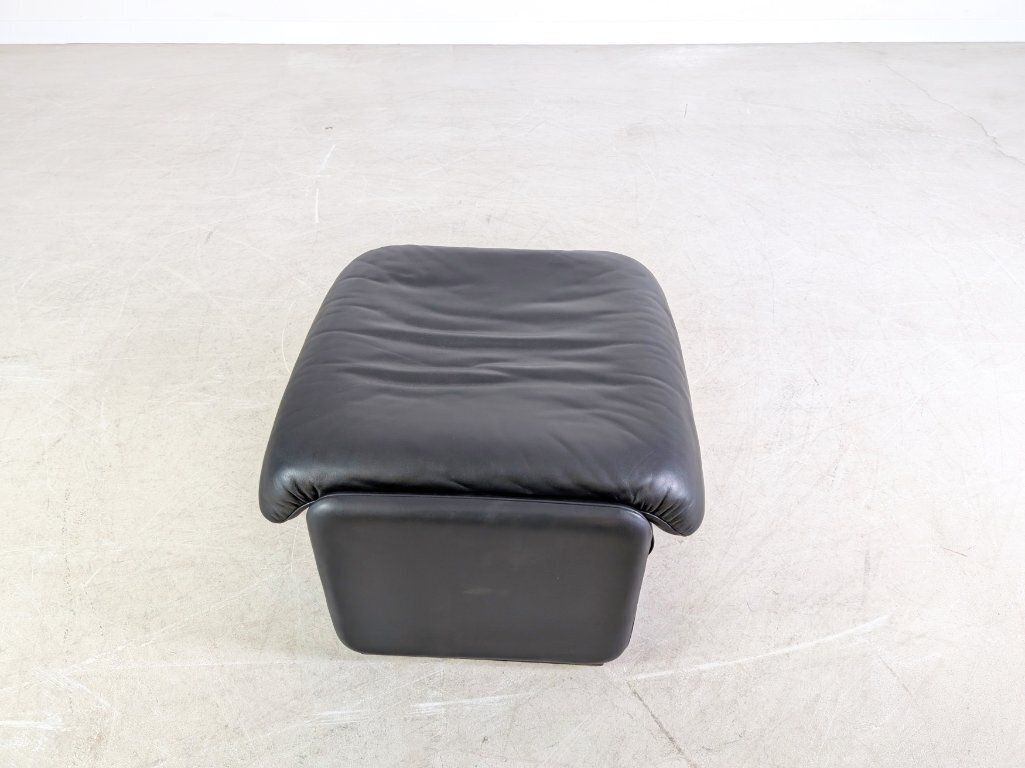 De Sede Ds 2018 Ottoman, Leer, Zwart Design photo vinterior