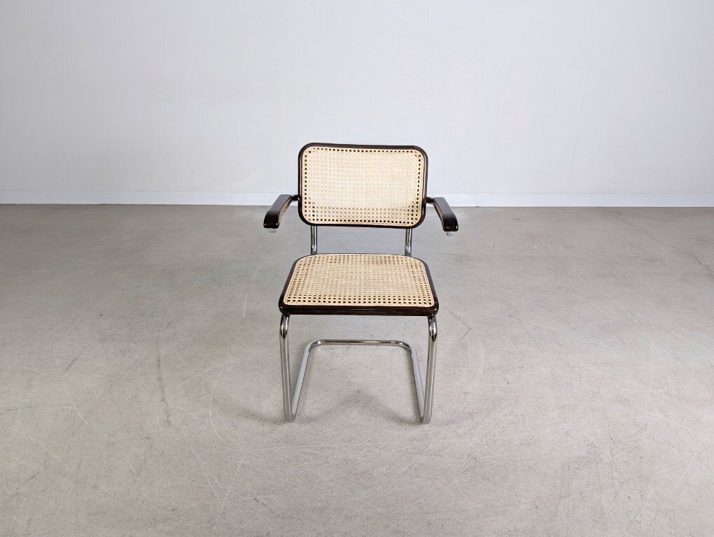 Original Thonet Cantilever Chair S64v Marcel Breuer Design Chair Brown photo vintage