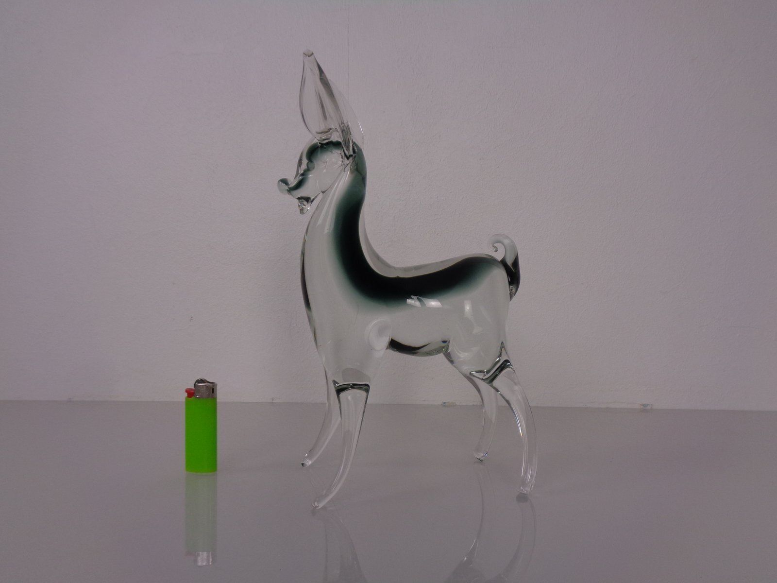 Large Murano Glass Deer  Italy 1970s photo for sale