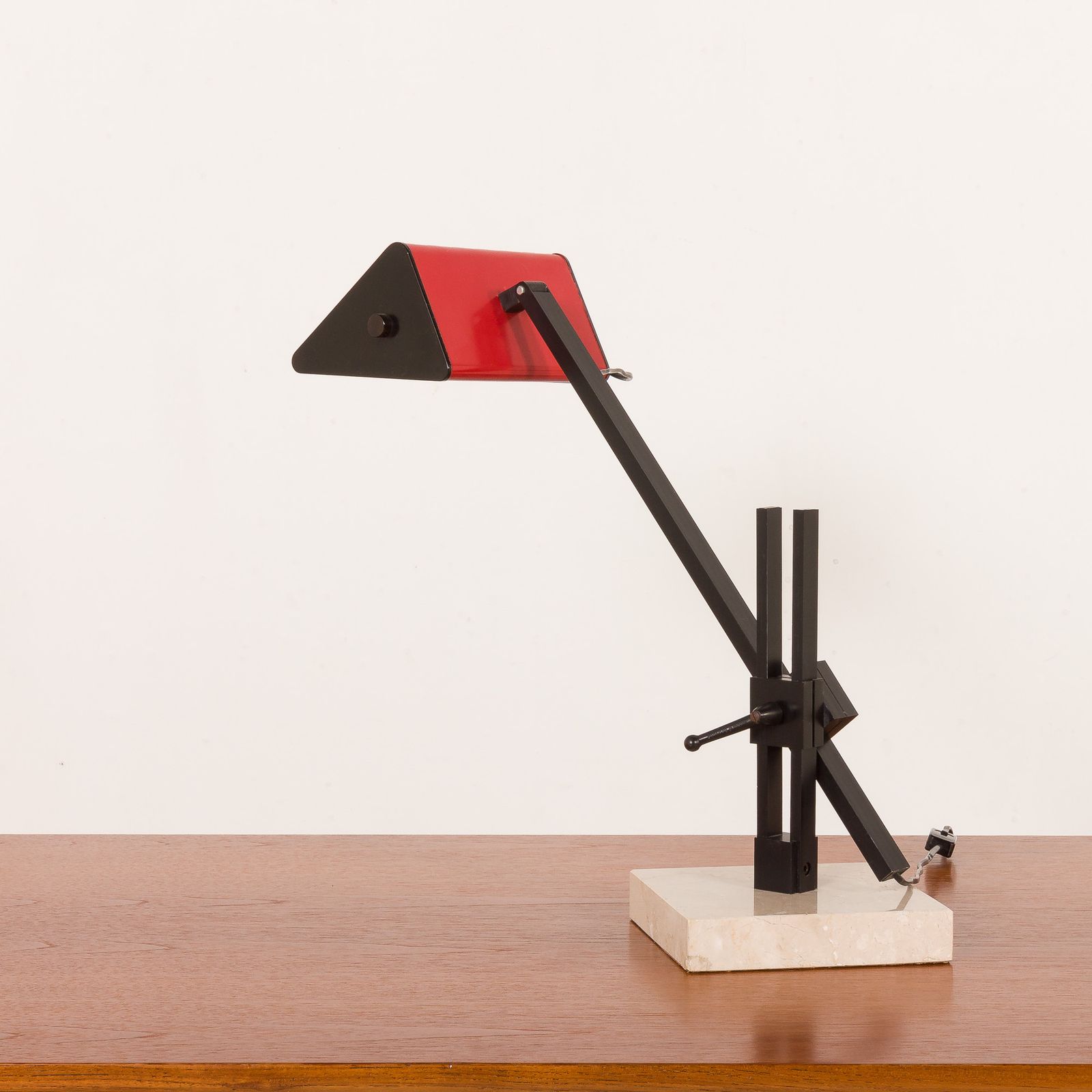 French Desk Lamp In The Style Of Jean Prouvé, 1970s photo vinterior