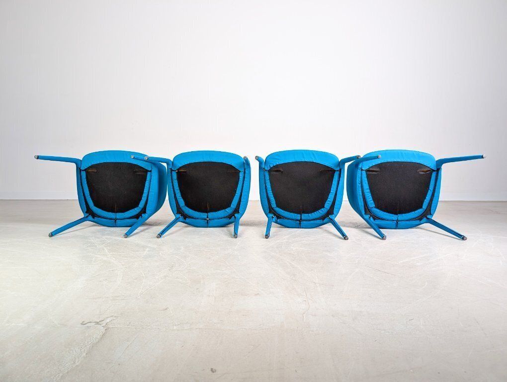 photo furniture Set Of 4 Mdf Italia Achille Armchairs By Jean Marie Massaud