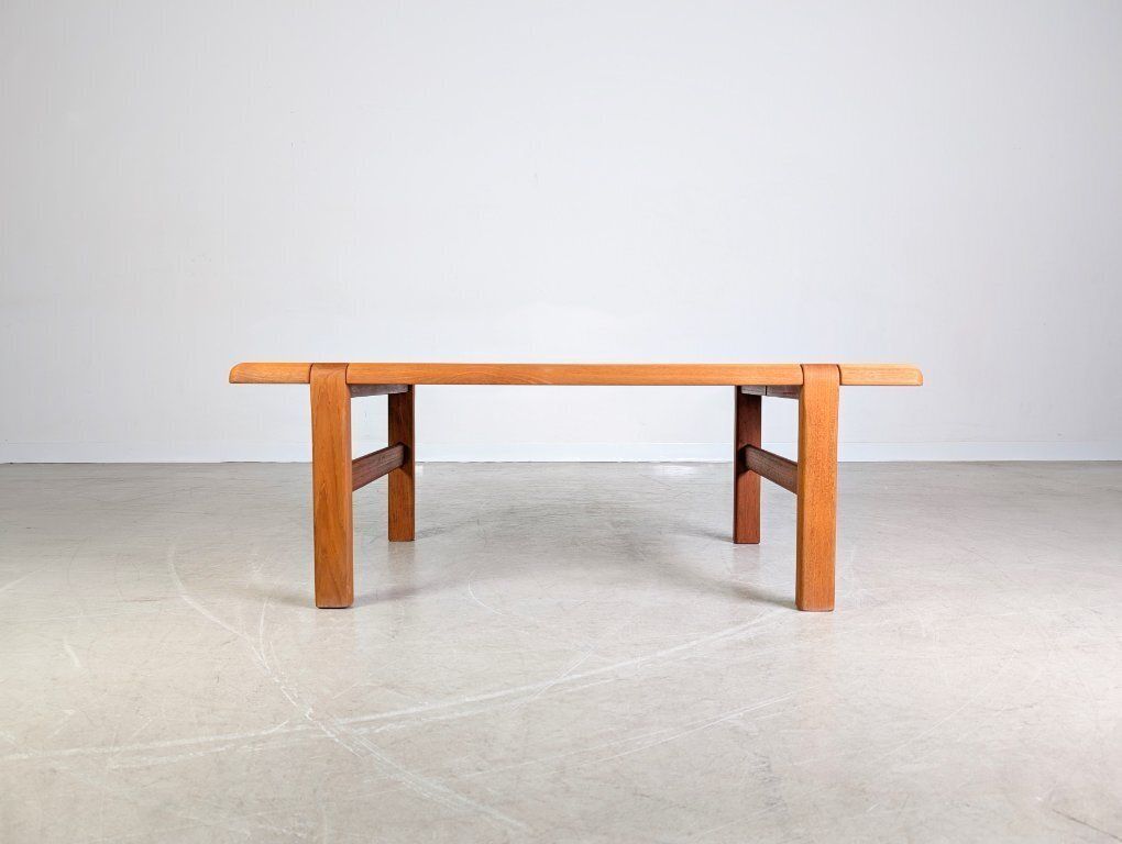 Original Niels Bach Couchtisch Midcentury Danish Teak 1970 photo for sale