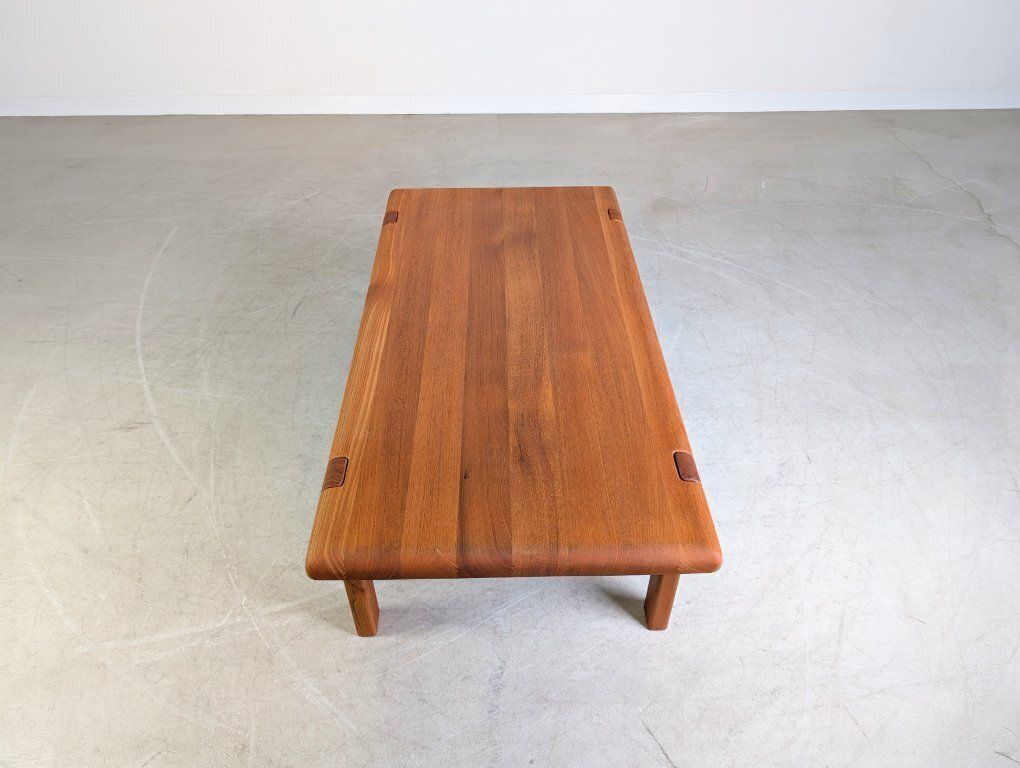Original Niels Bach Couchtisch Midcentury Danish Teak 1970 photo vinterior