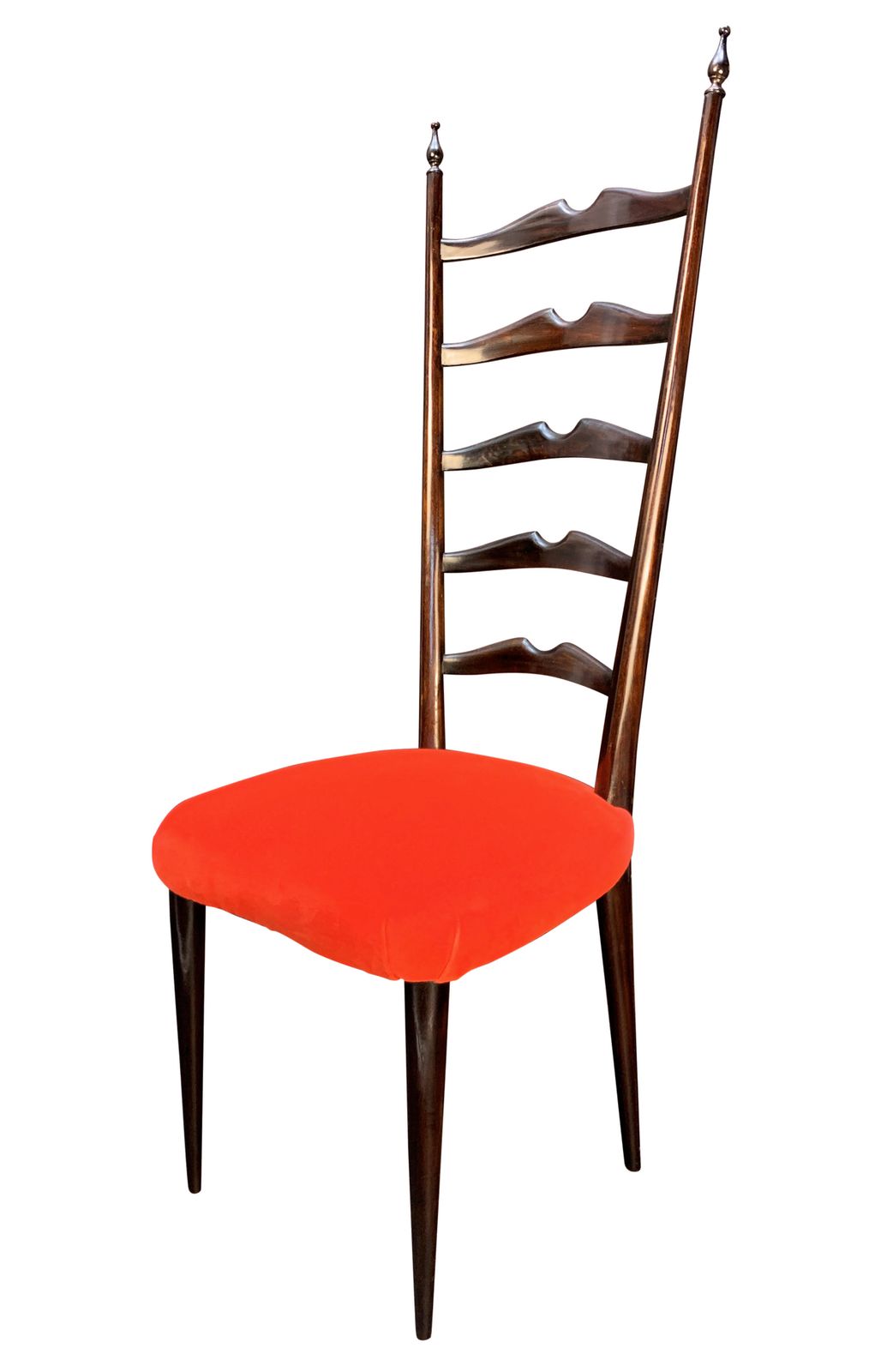 A Pair Of Ladder Back Hall Chairs By Paolo Buffa photo for sale