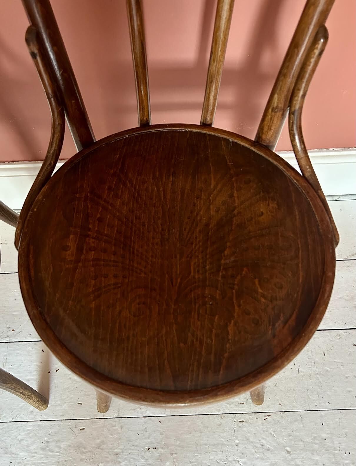 photo furniture Pair Of Vintage Bentwood Bistro Dining Chairs