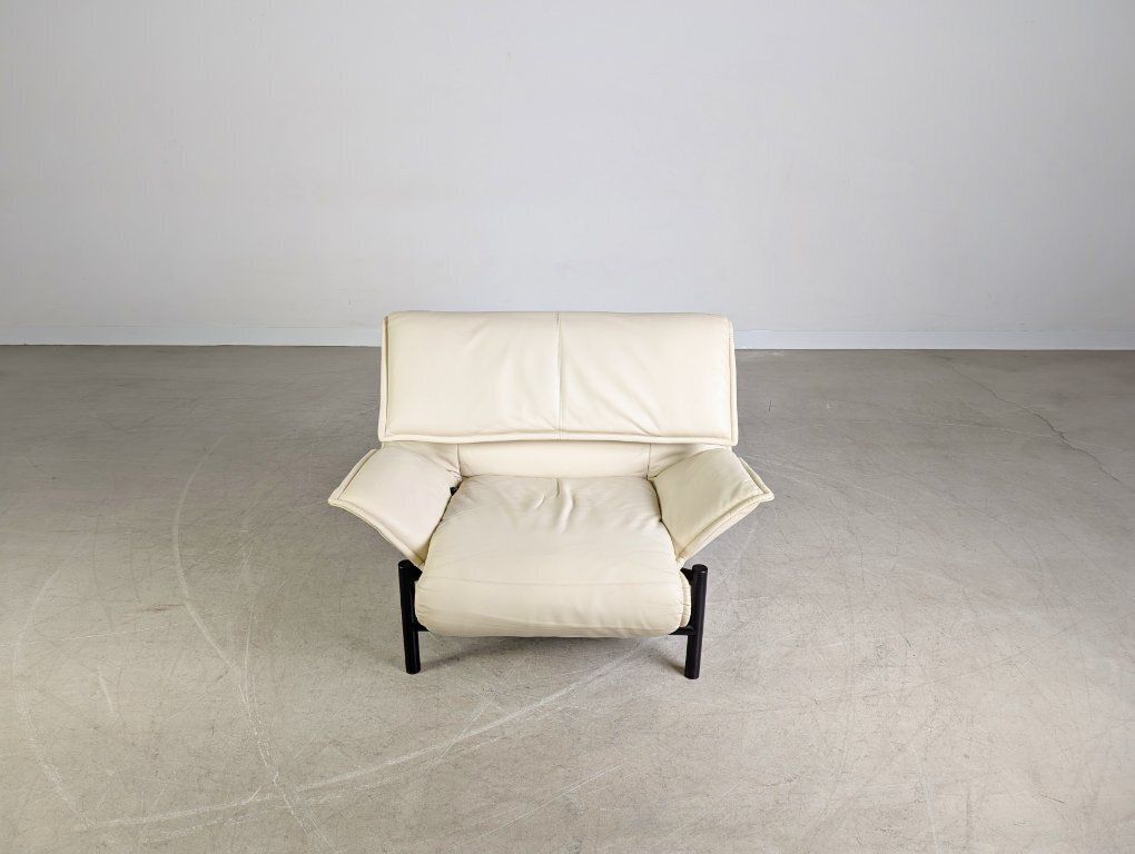 Cassina Veranda Sessel 1980 Vico Magistretti Leder Hell Design photo furniture