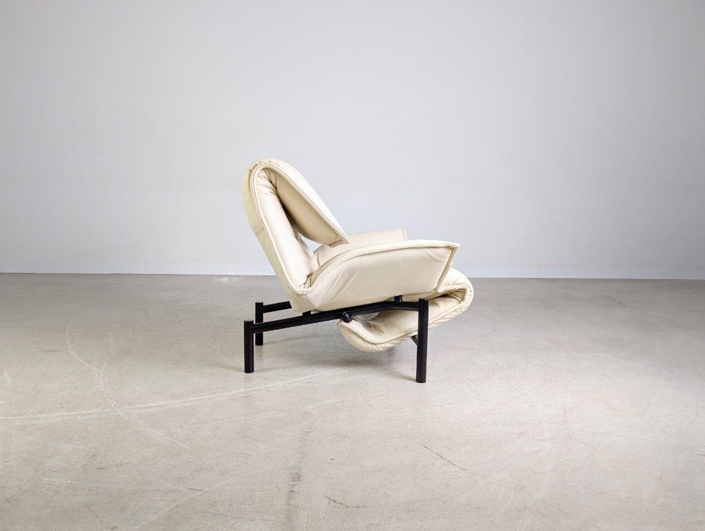 Cassina Veranda Sessel 1980 Vico Magistretti Leder Hell Design photo buy