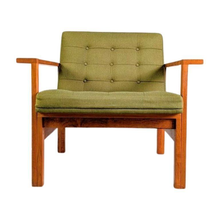 Armchair France & Son Ole Gjerløv Knudsen Torben Lind Teak I