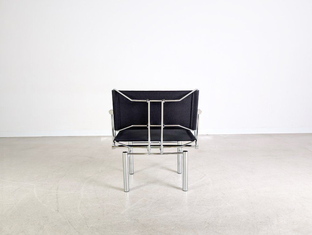 Set Of 6 Armchairs Kusch & Co Hans Ullrich Bitsch Series 8600 Black photo vintage