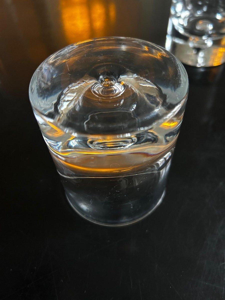 photo furniture Vintage Scandinavian Crystal Glasses By Tapio Wirkkala, 1970s, Set Of 8