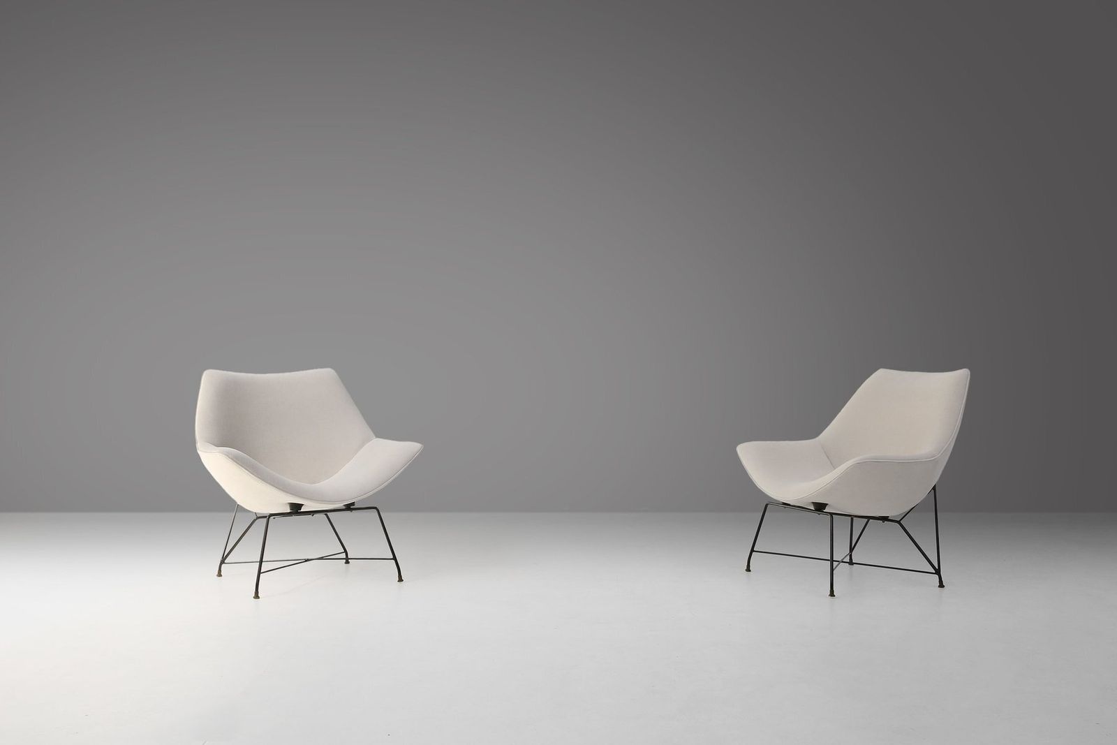 Cosmos Living Room Set By Augusto Bozzi For Saporiti, Italy, 1954, Set Of 3 photo for sale