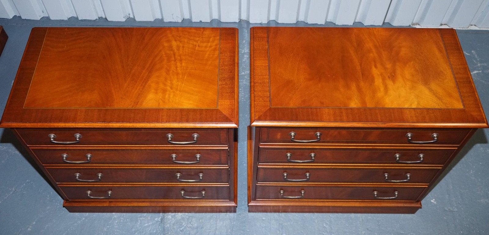 Furniture Pair Of Large Edwardian Style Chest Of Drawers Made By Paul Smith Brighton (2/3) photo