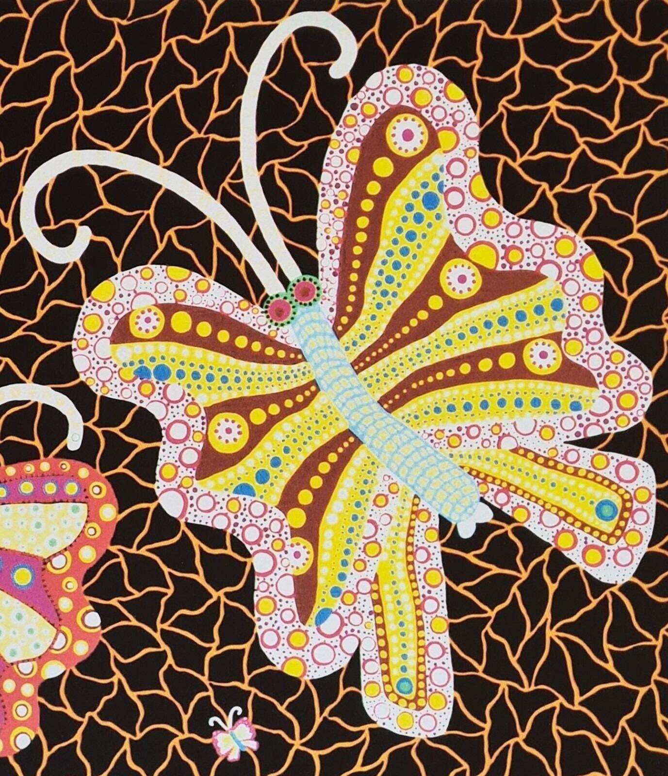 Yayoi Kusama, Butterflies, Lithograph, 1990s photo 1220.0
