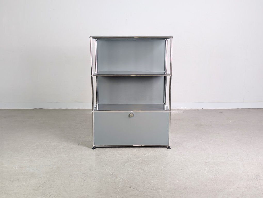 Usm Haller Sideboard Fritz Haller 3x1 Medium Grey Designer Chest Of Drawers photo furniture