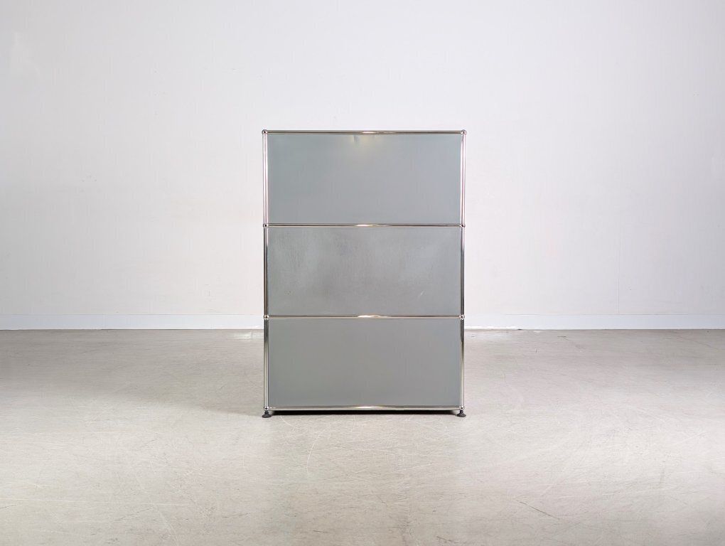 Usm Haller Sideboard Fritz Haller 3x1 Medium Grey Designer Chest Of Drawers photo buy