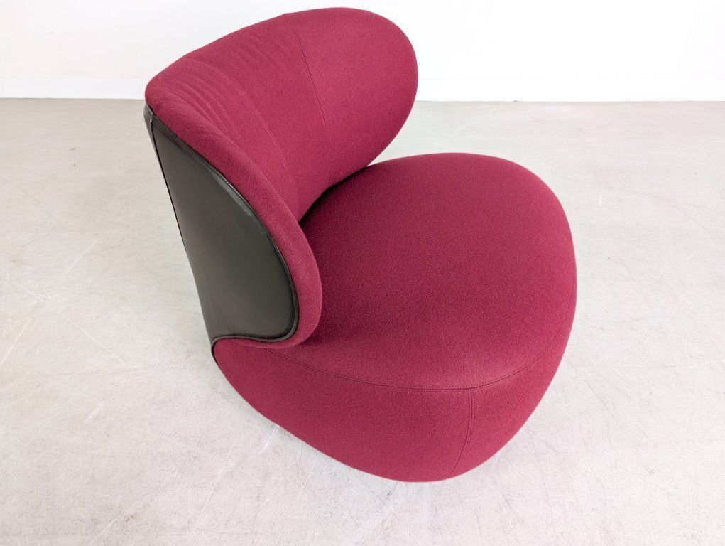 2x Original Walter Knoll Armchair Eoos Fabric Purple Design photo buy