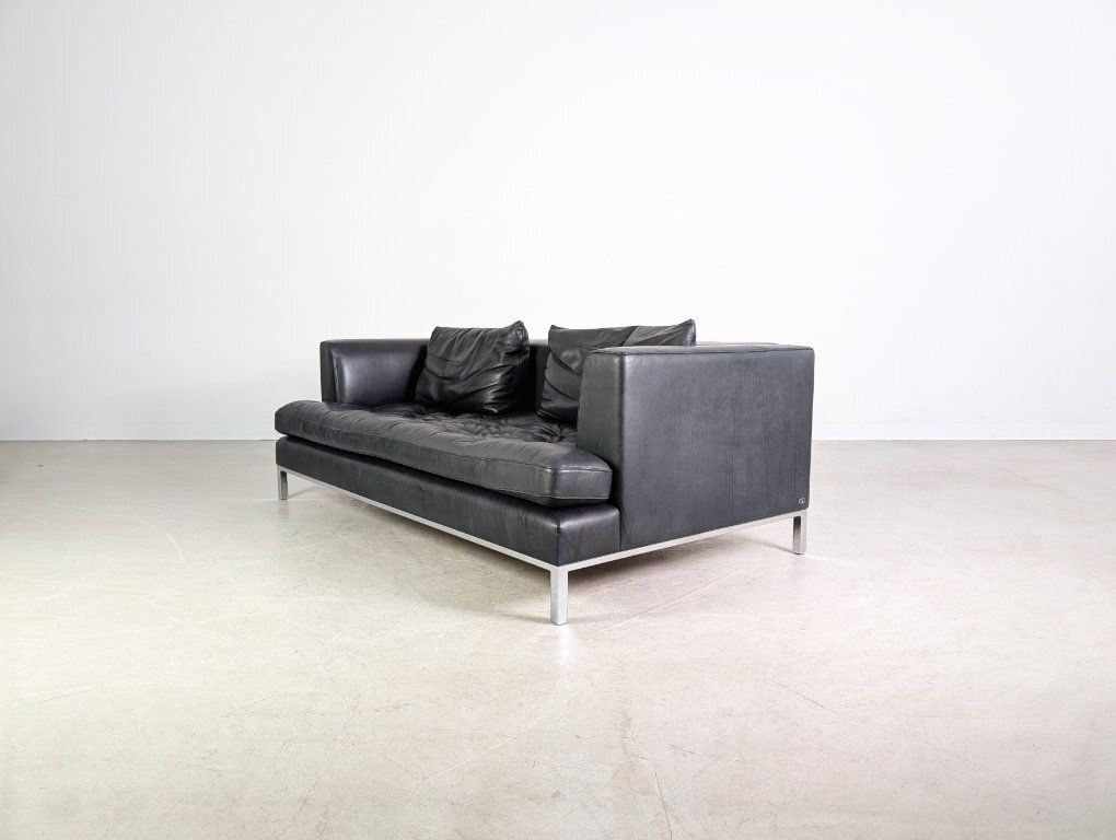 Original Sofa De Sede Ds 0040 Leather Design Two Seater Black photo 3190.0