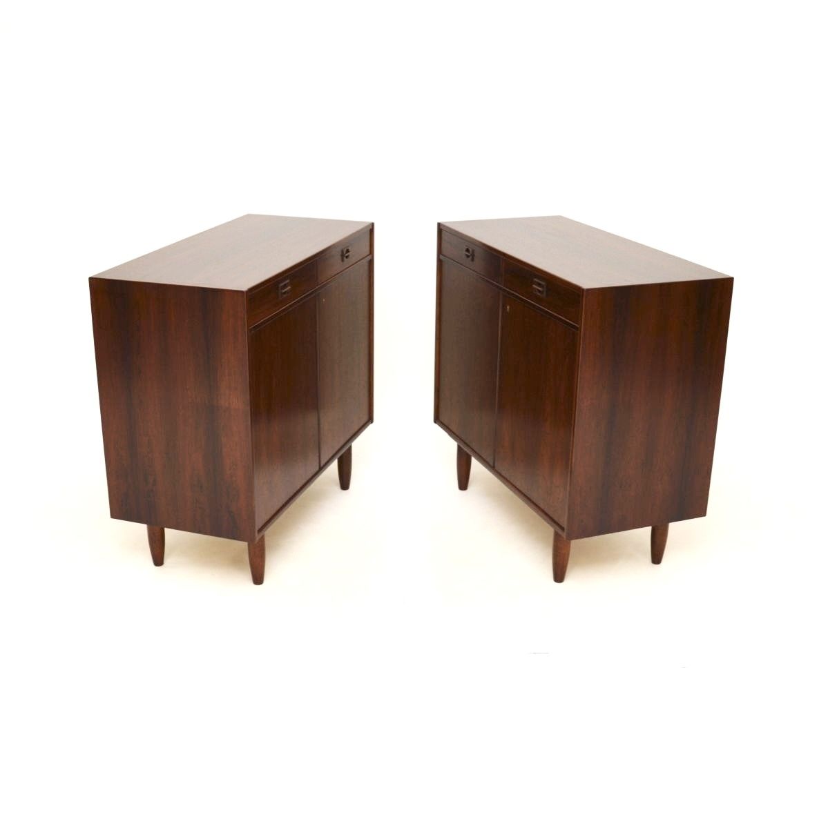 Furniture Pair Of Danish Vintage Rosewood Cabinets photo
