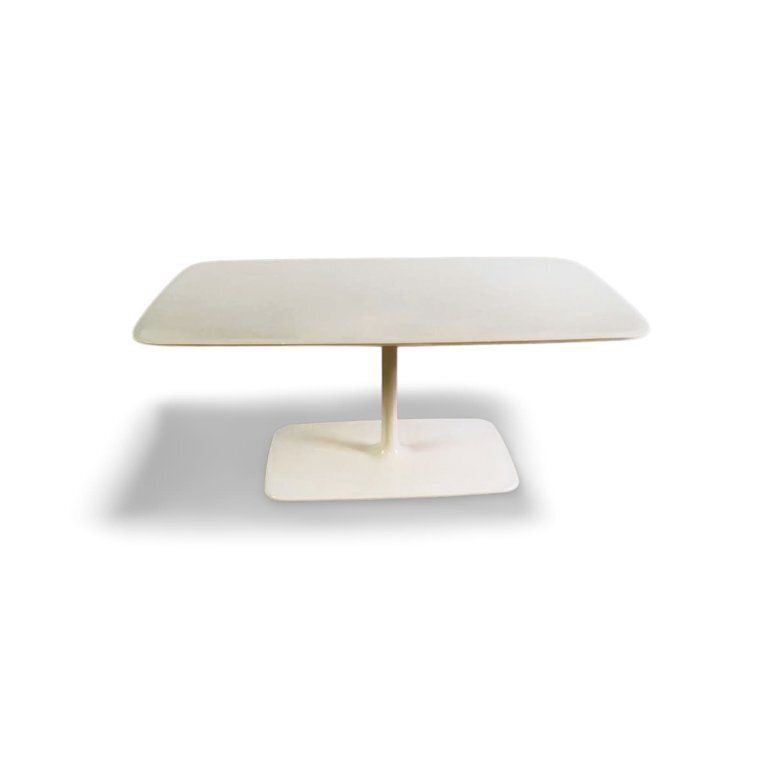 Original Cor Jalis 1785 Coffee Table, Metal, White, Crystal White Design