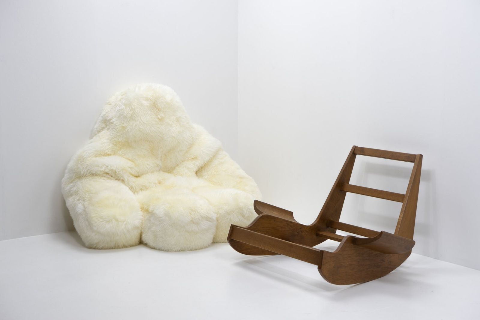 Vintage Rocking Yeti Chair By Mario Scheichenbauer For Elam Italy 1960s photo furniture