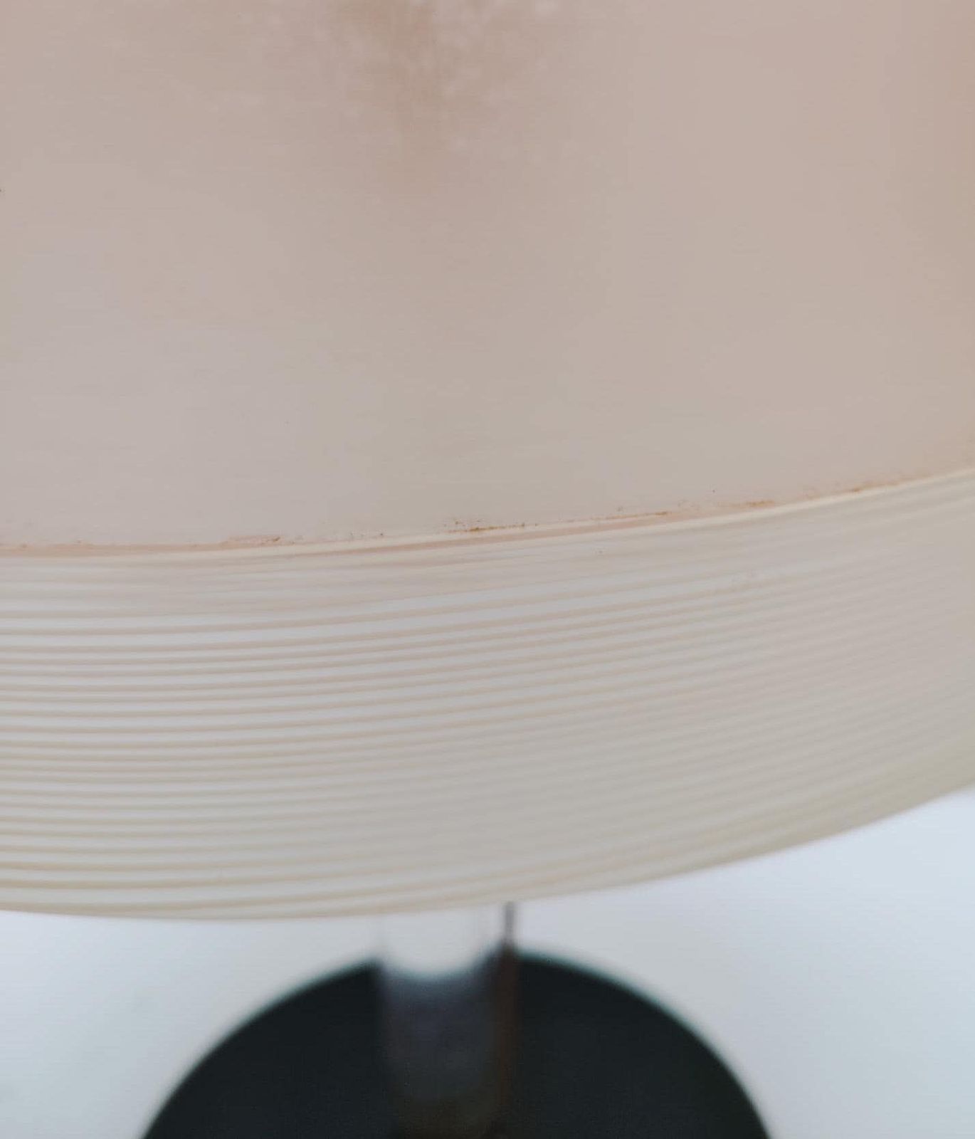 Rare Pink Murano Glass And Lucite Table Lamp From Venini, Designed In The 1980s. Big Size. photo vinterior