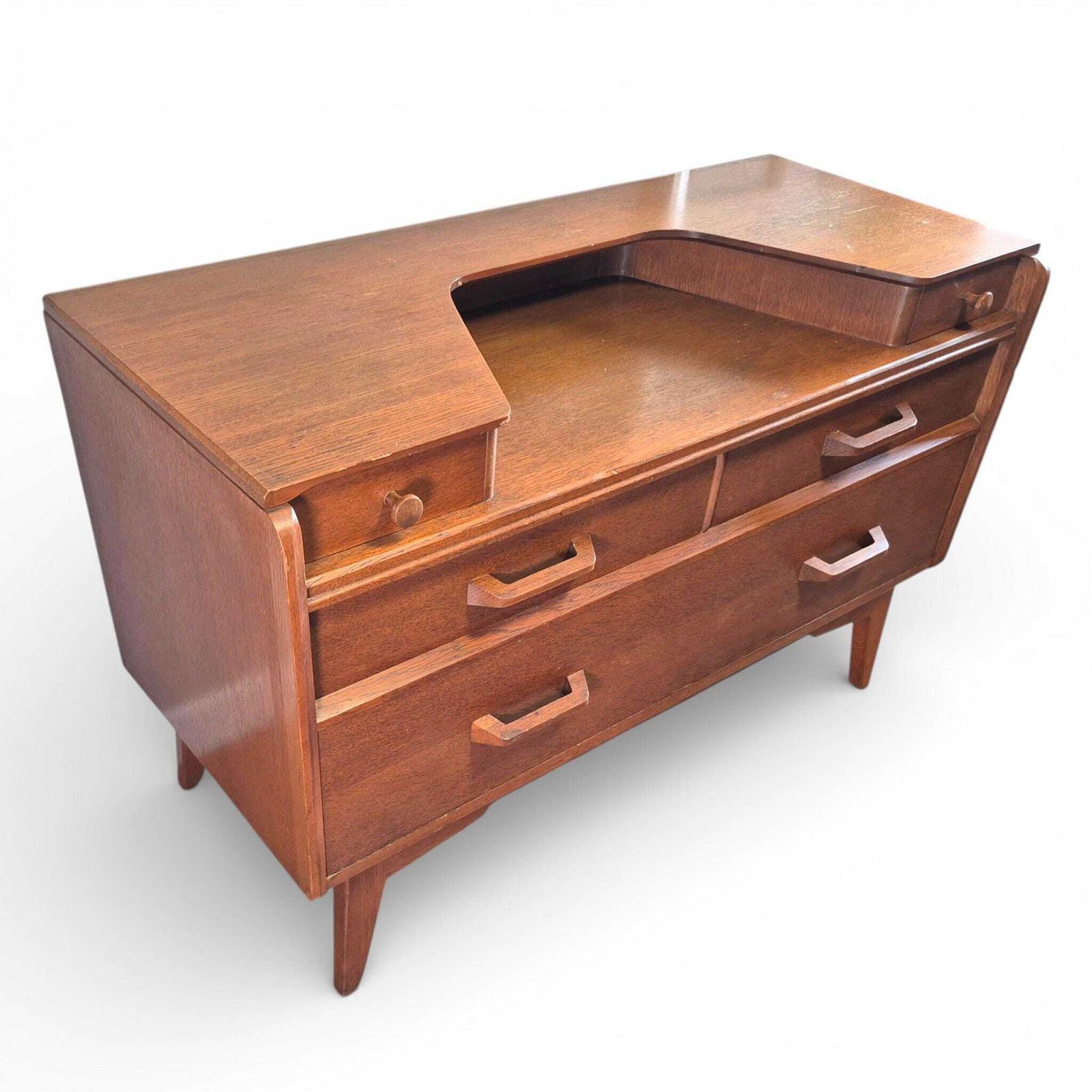 G Plan Fresco Dressing Table | Mid Century Teak Storage Unit | Vintage E Gomme 1960s photo furniture