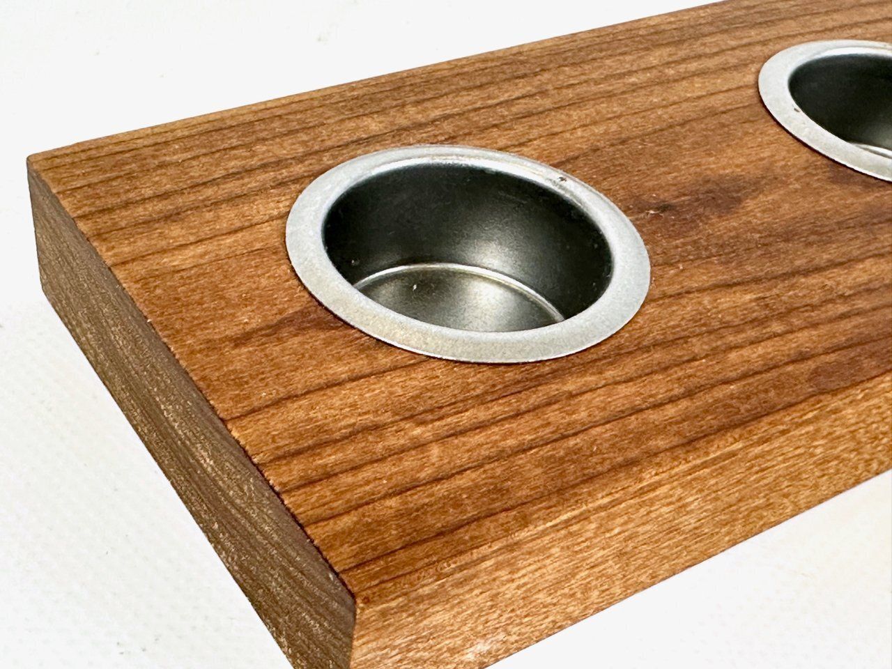 photo furniture Mid Century Modern Teak Candleholder By Esko Saarinen, 1960s