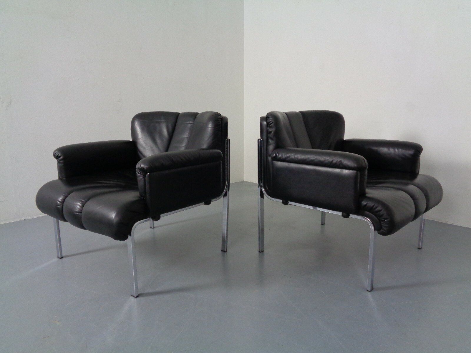 1200 Eurochairs & Tables By Hans Eichenberger For Girsberger, Switzerland, 1970s, Set Of 8 photo 4500.0