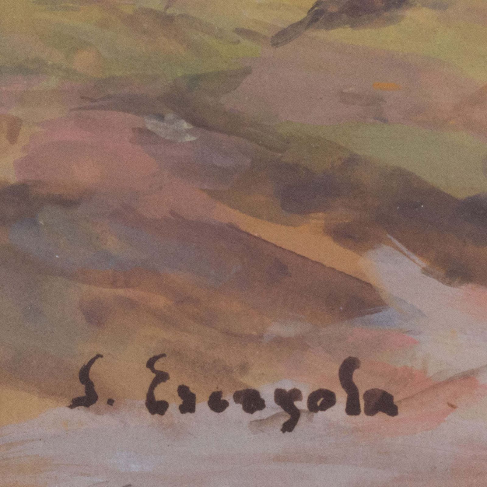 Gypsie Camp Rural Landscape By Joan Escayola Blanch photo buy