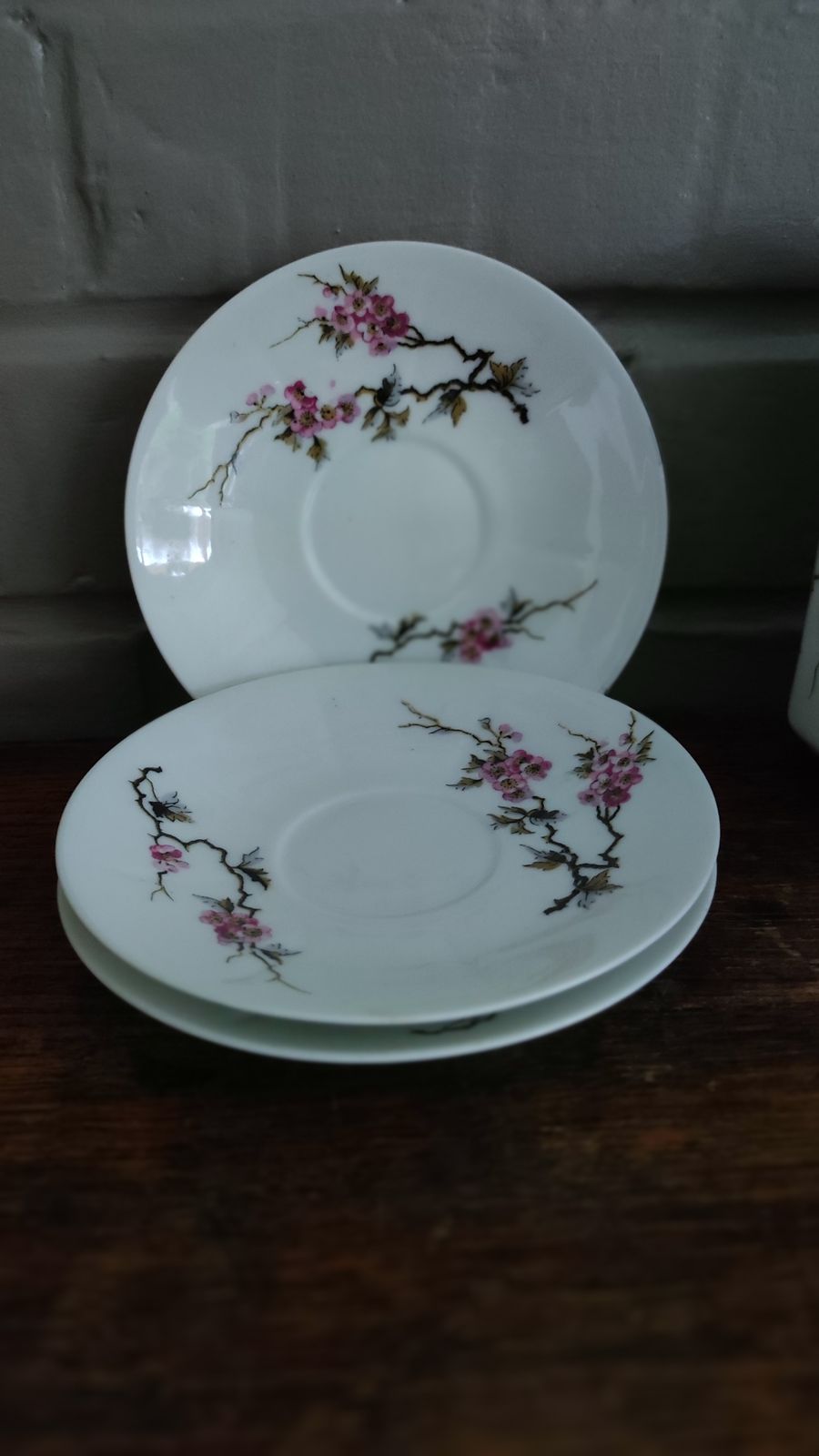 photo vintage Antique Limoges Porcelain Coffee Set By Touze, Lemaître & Blancher