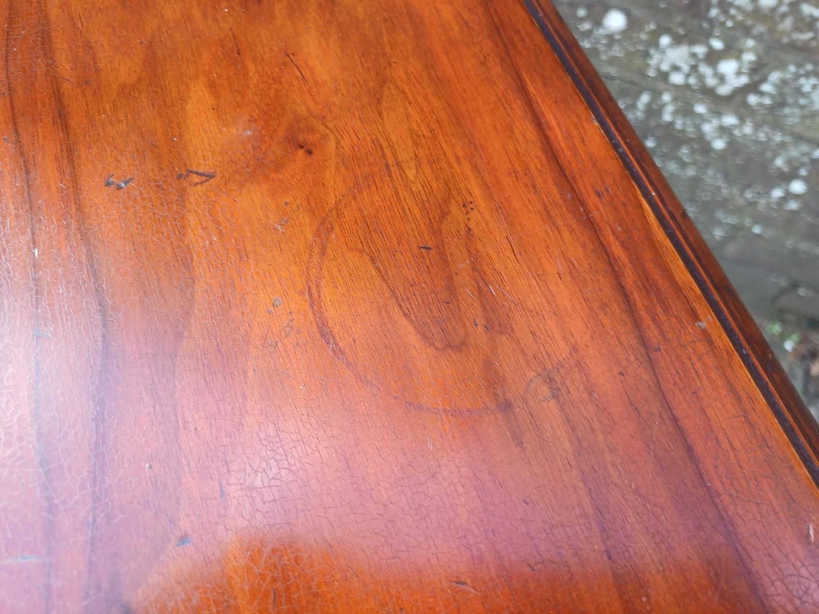 photo for sale Antique Late Victorian Edwardian Solid Mahogany Side Table Elegant Occasional Table With Shelf Beautiful Grain Quality English Furniture