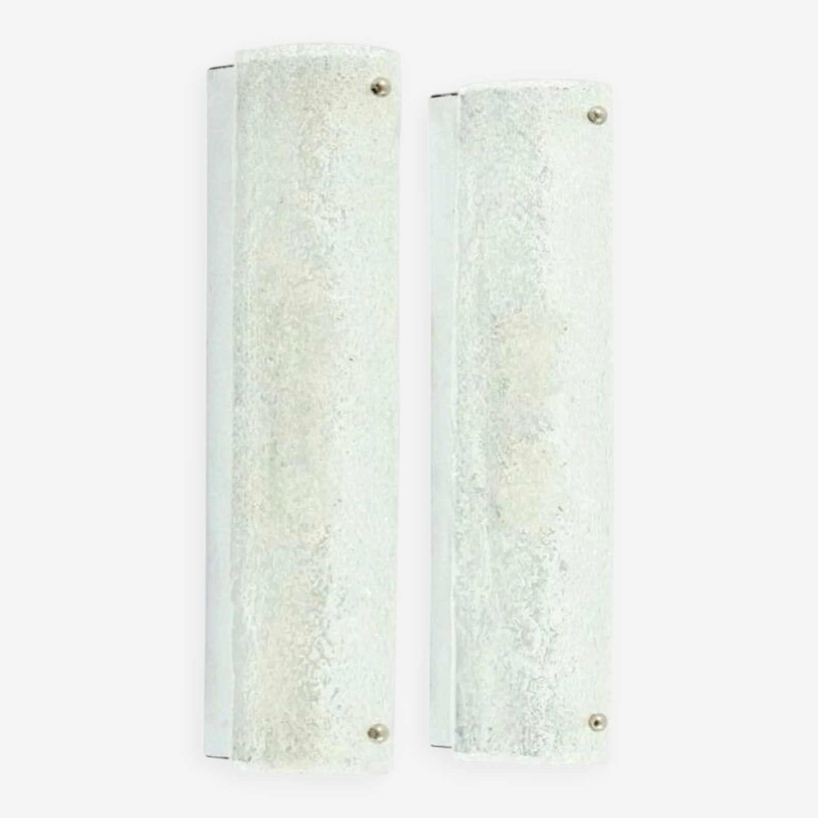 Pair Of Mid Century Tubular Murano Glass Wall Lights From Hillebrand, Germany, 1970s photo furniture