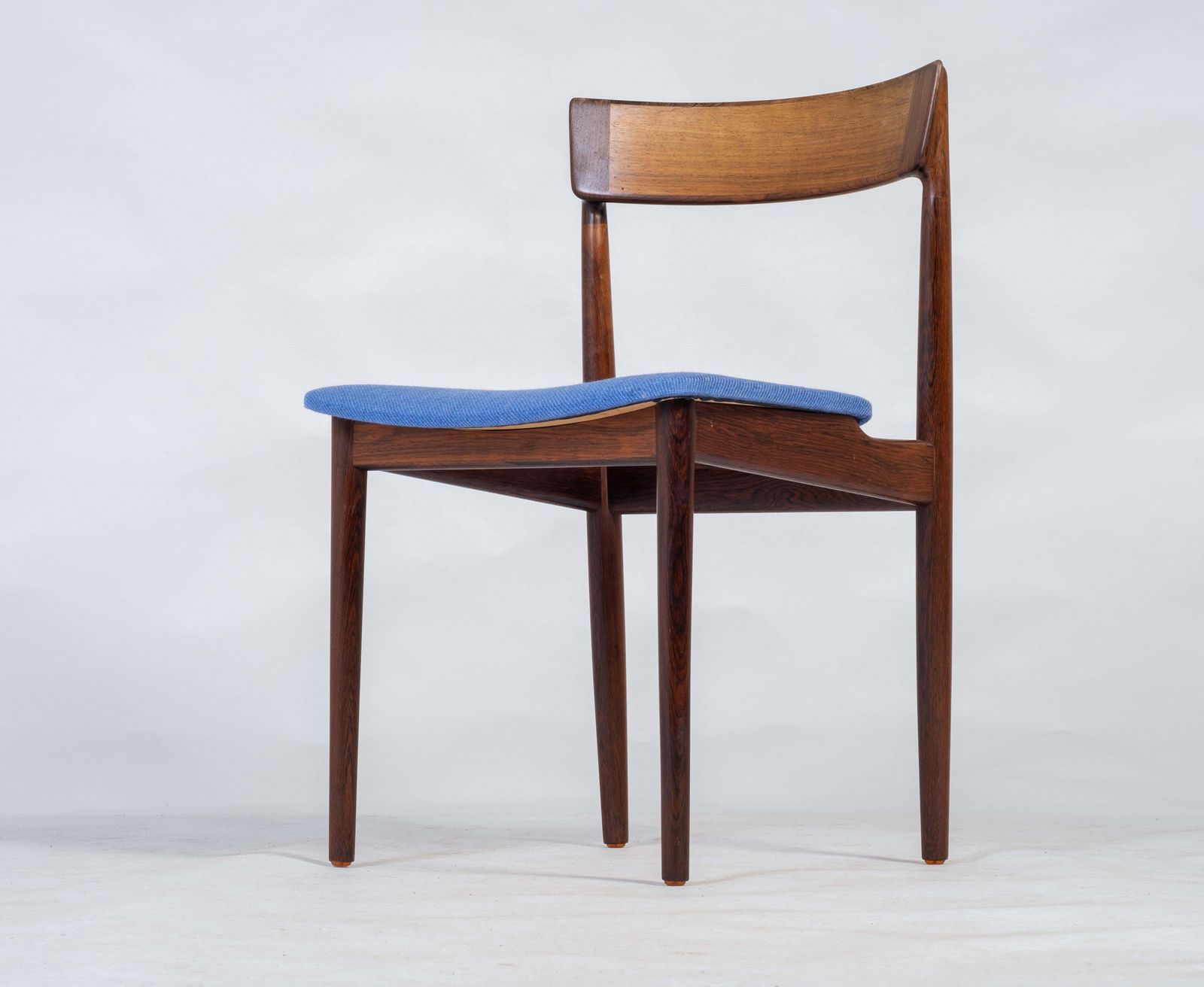 Rosewood Dining Chairs By Henry Rosengren Hansen For Brande Møbelindustri, 1960s photo vintage