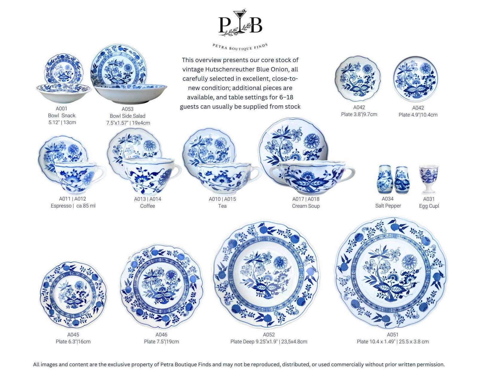 Porseleinen Roomkannetje Suikerschaal Blad | Ovaal Blauw Uienpatroon | Hutschenreuther Zwiebelmuster photo Woonaccessoires