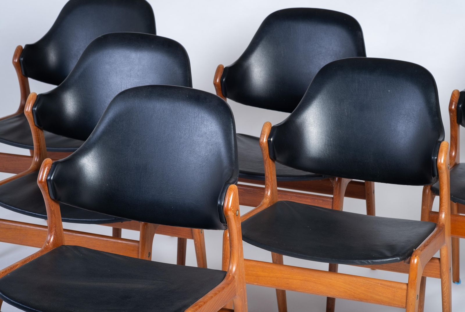 Danish Dining Chairs In Teak By Ejvind A. Johansson For Gern Møbelfabrik, 1960s photo Furniture