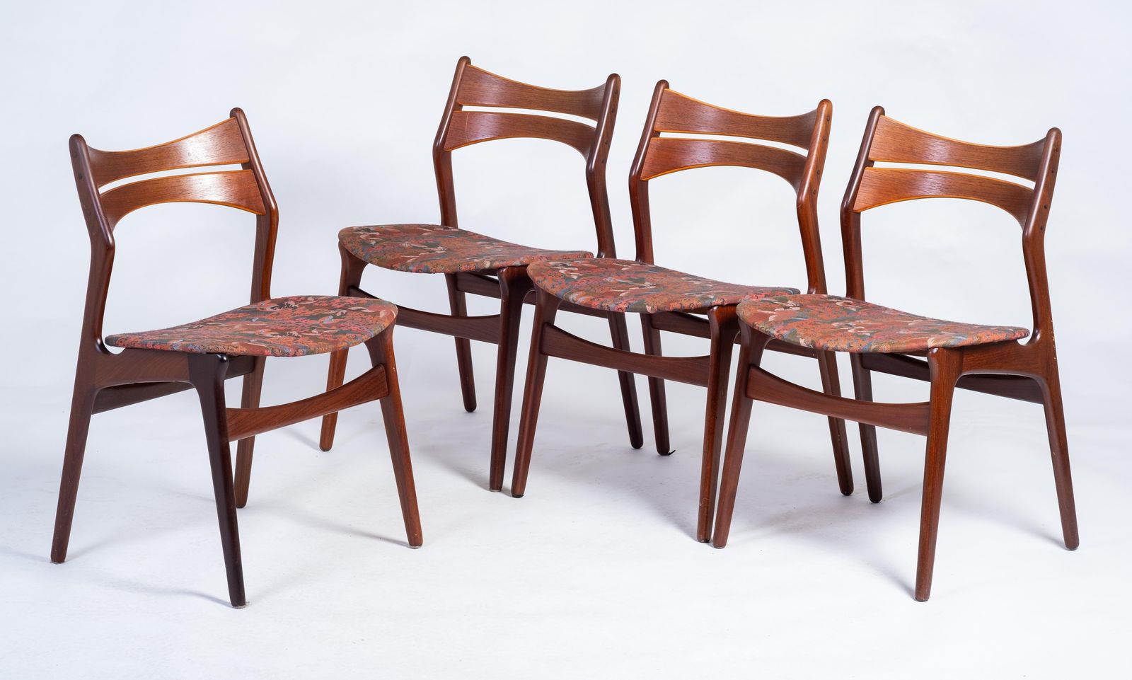 Teak Dining Chairs By Erik Buch For Christiansen Møbelfabrik, 1960s, Set Of 4 photo furniture