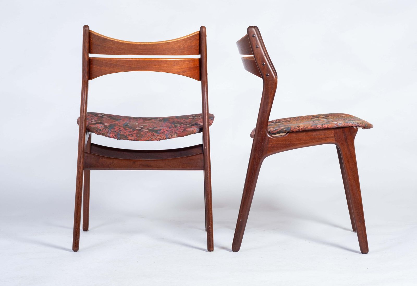Teakhouten Eetkamerstoelen Van Erik Buch Voor Christiansen Møbelfabrik, Ca. Jaren 1960, Set Van 4 photo 2298.0