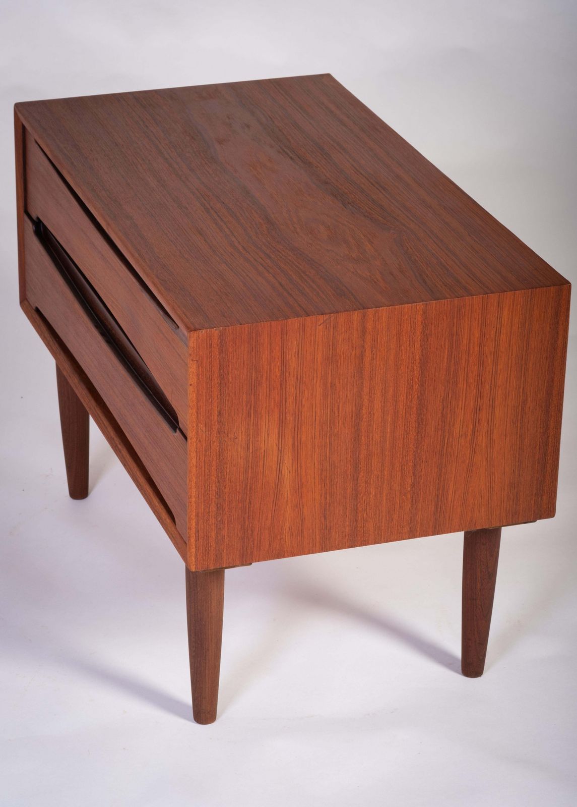 Dressoir In Teakhout Met 2 Lades, Jaren 1960, Deens Design photo vinterior