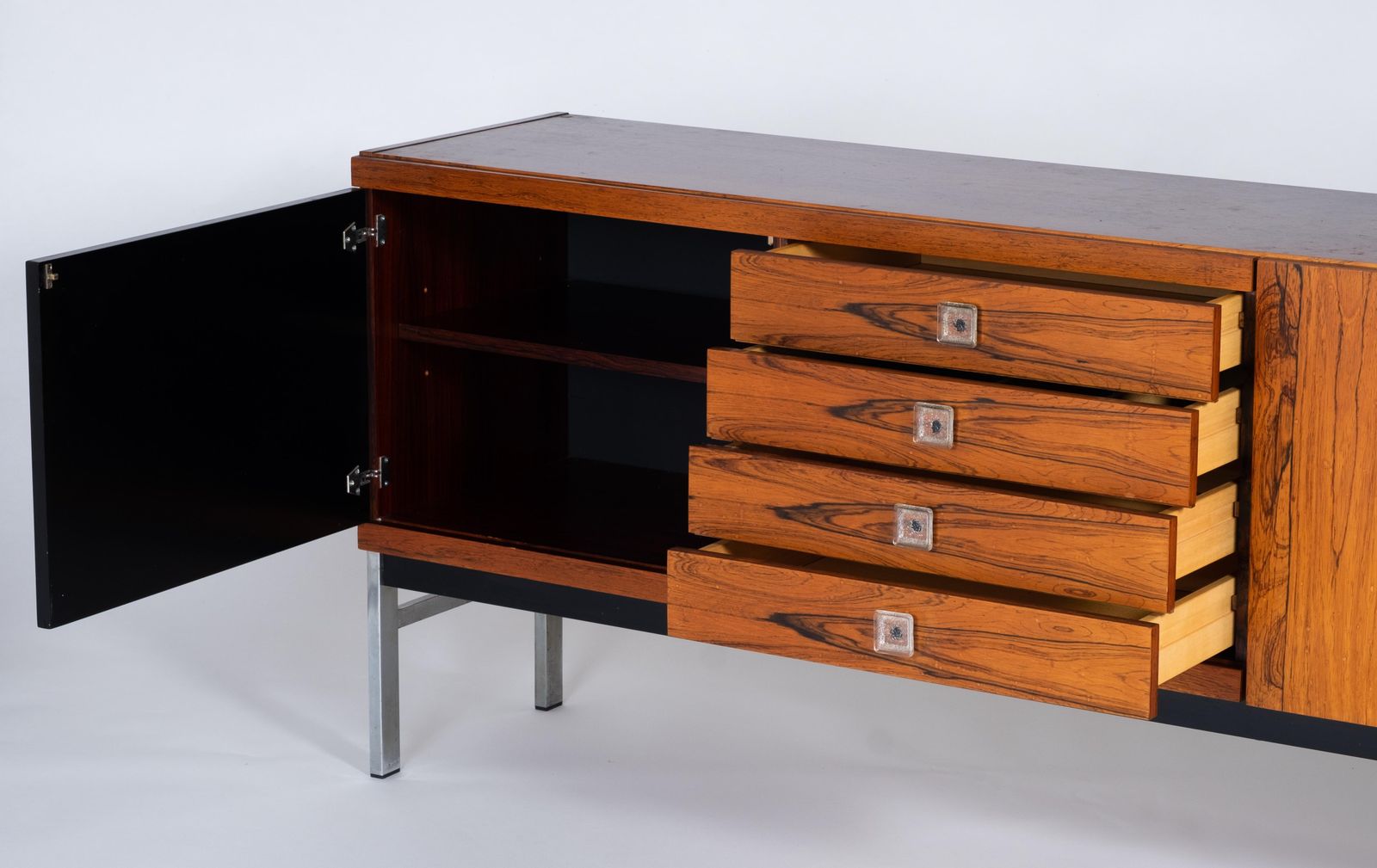 Nederlands Palissander Dressoir Van Fristho Franeker, Jaren 1960 photo vinterior