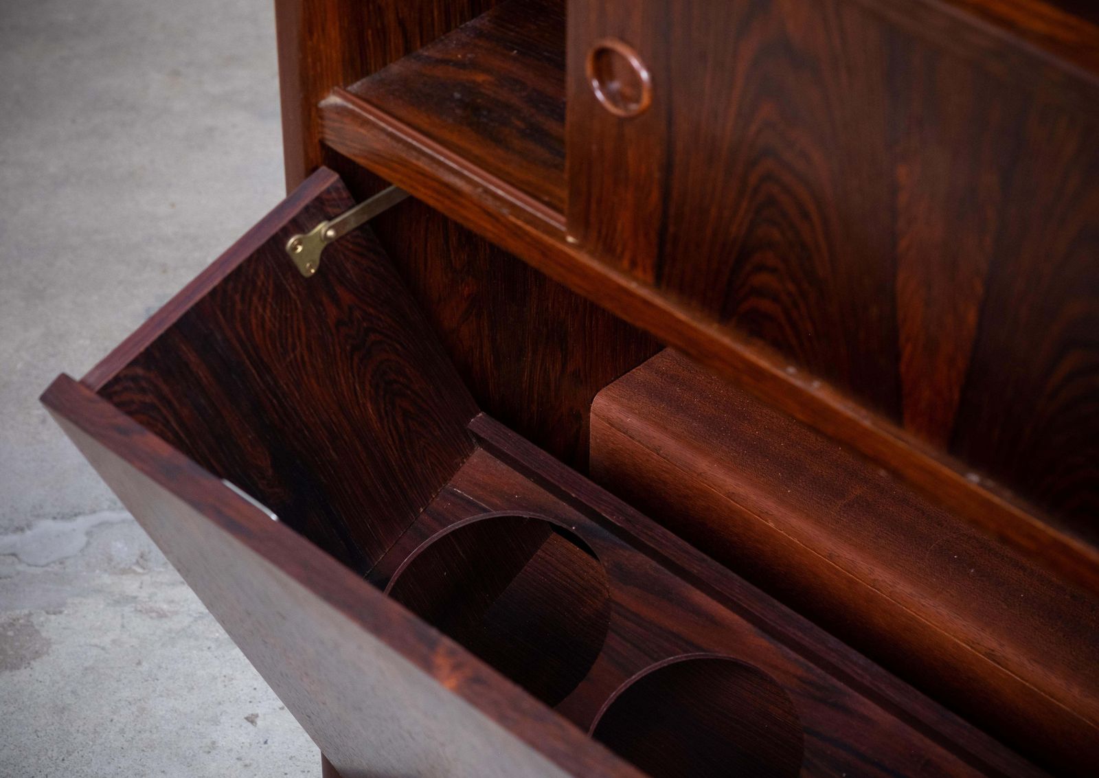 photo vinterior Bar Cabinet In Rosewood By Johannes Andersen For Skaaning & Son, 1960s