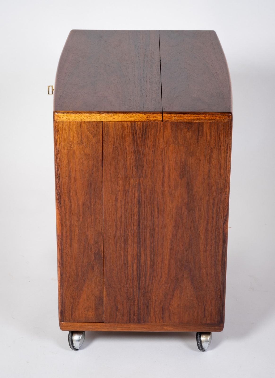 Furniture Rosewood Bar Cabinet By Illum Wikkelsø, Danish Design, 1960s photo