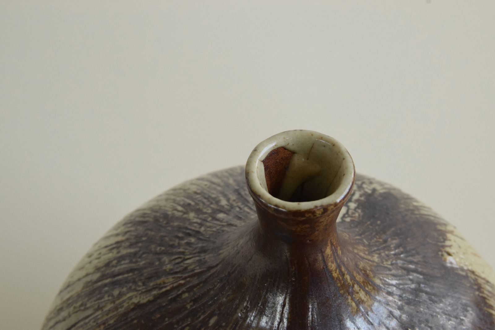 Vintage Studio Pottery Stem Vase By Potter Jean Stanton photo Home Decor