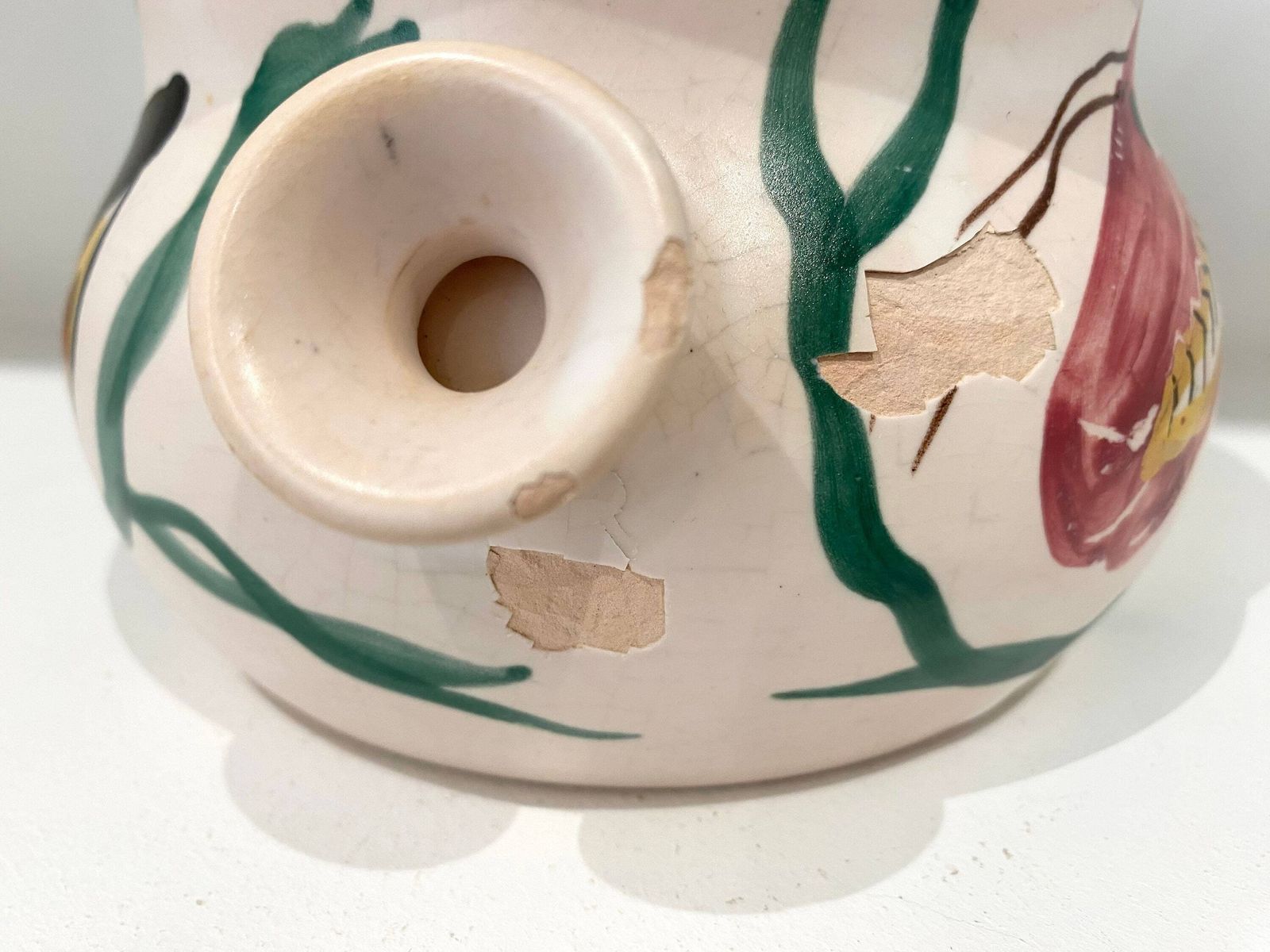 French Vintage Grandjean Jourdan Vallauris Ceramic Soup Bowl, 60s Vintage Tureen photo vintage