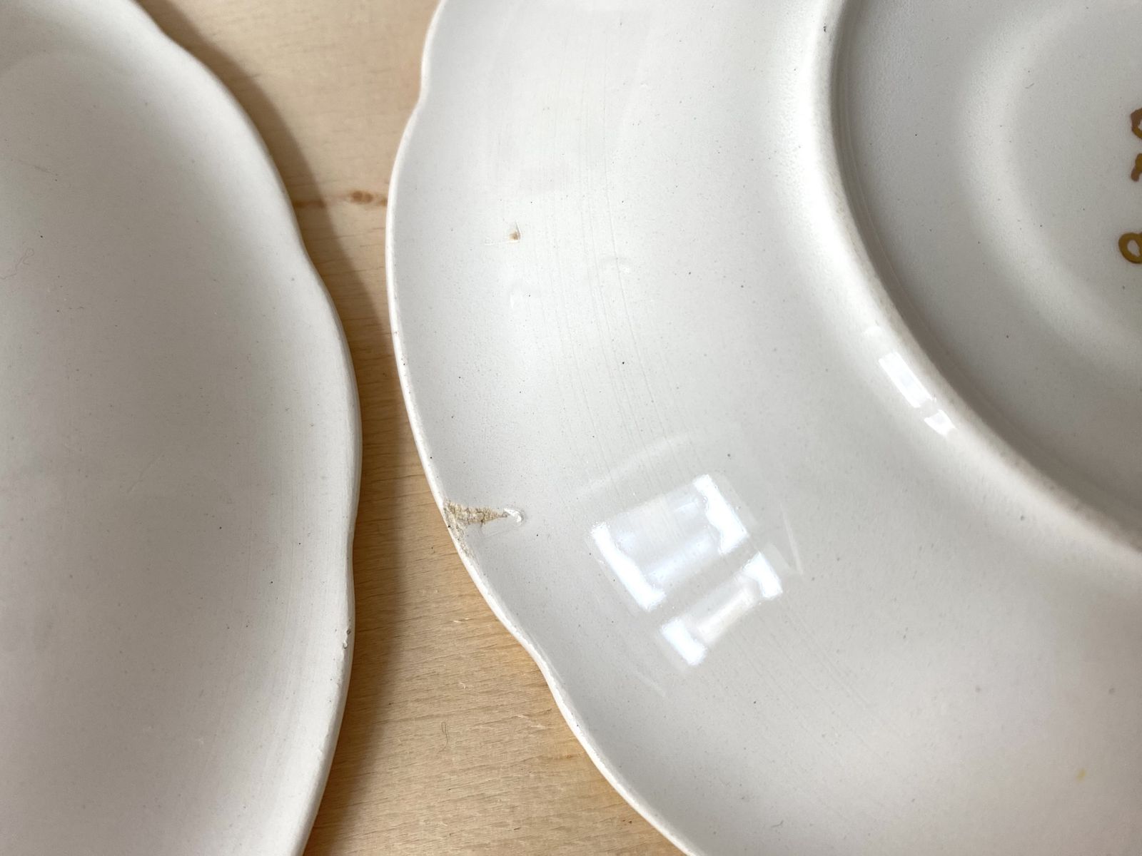 photo furniture Set Of 2 Coffee / Tea Cups "Chambord" By Gien France, Vintage Earthenware Coffee Set, Cups + Saucers